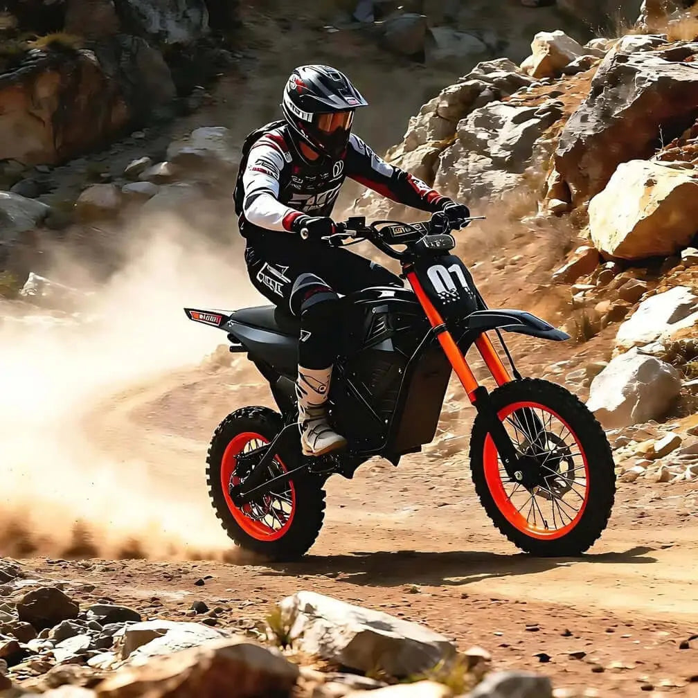 Evoltrix Rogue MX-01 Off-Road Electric Bicycle, Trail Riding Adventure