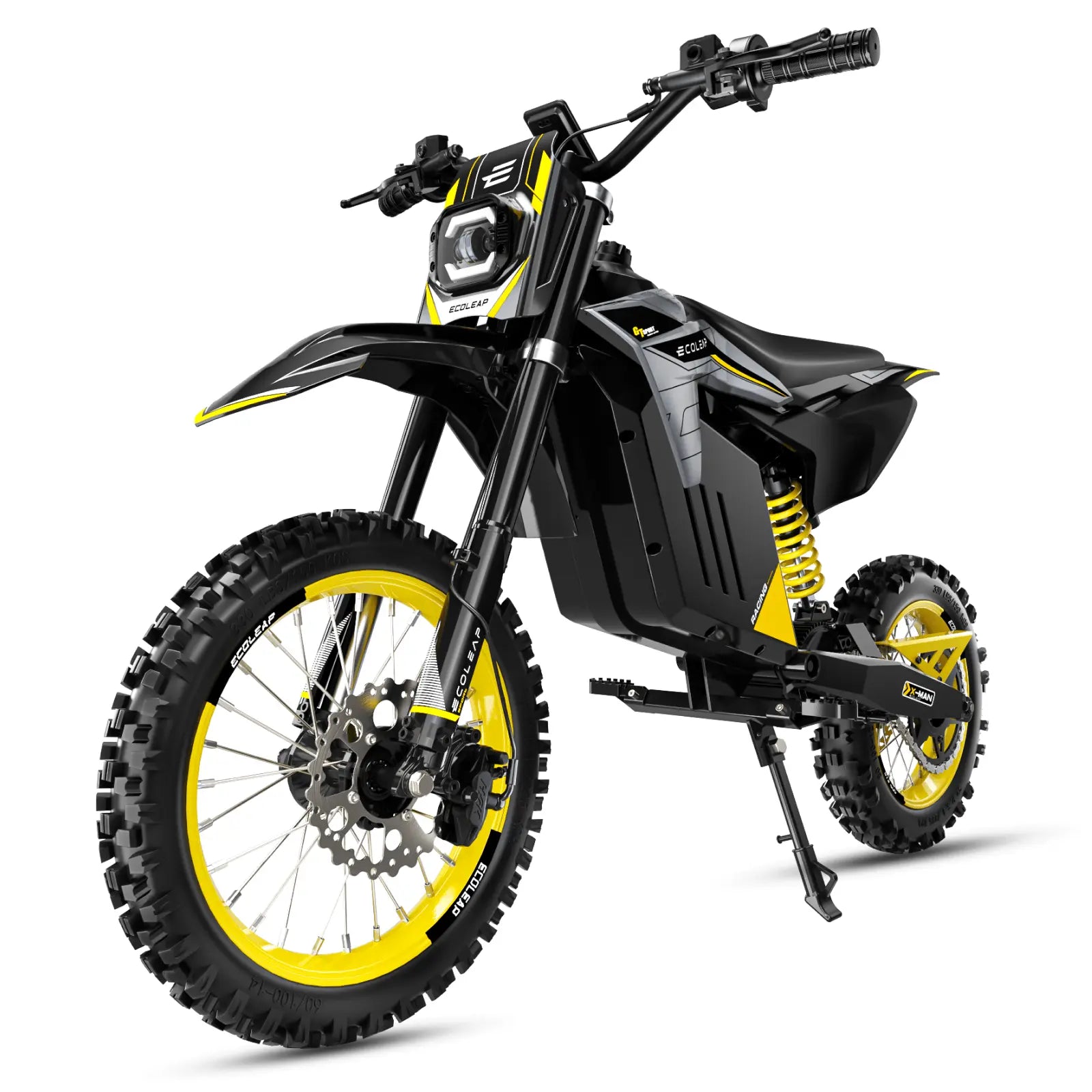 Conqueror X Class 2 Off-Road Only Electric Dirt Bike - Front View