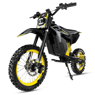 Conqueror X Class 2 Off-Road Only Electric Dirt Bike - Front View
