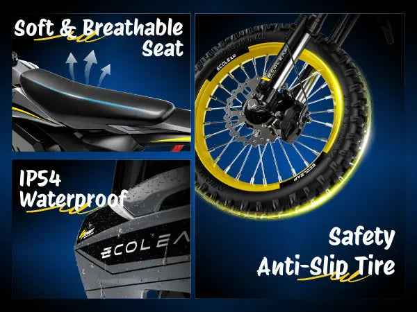 Conqueror X Electric Dirt Bike | 3500W All-Terrain E-Moto
